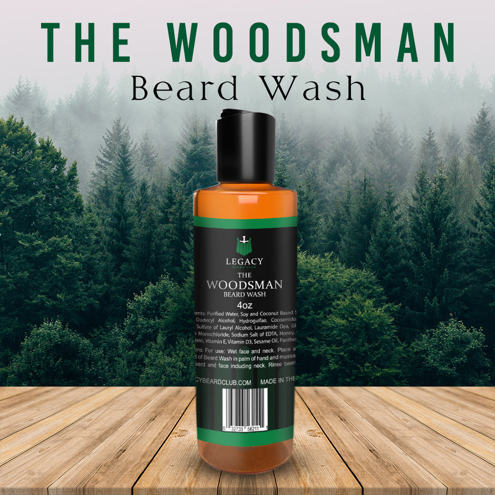 The Woodsman Beard Wash