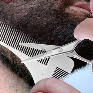 Metal Beard Grooming Kit