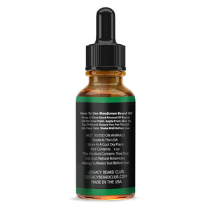 The Woodsman Beard Oil