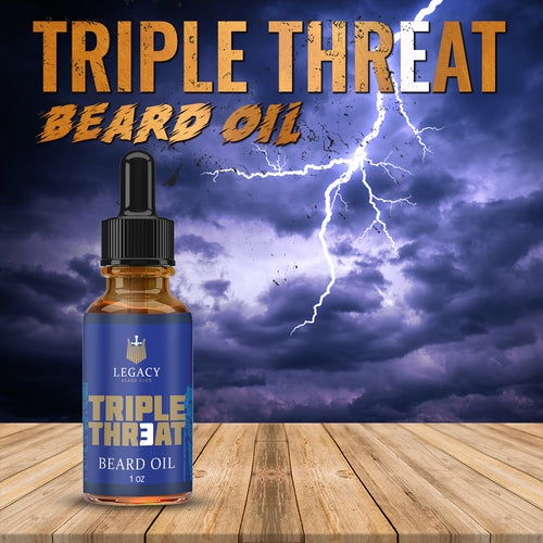 Triple Threat Beard Oil