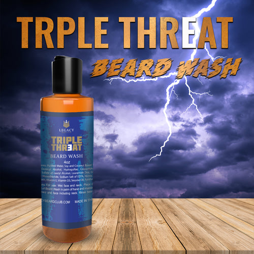 Triple Threat Beard Wash