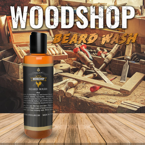 WoodShop Beard Wash
